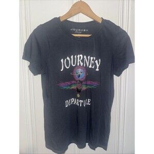 JOURNEY DEPARTURE T SHIRT Band Retro Throwback Concert Tour Womens Medium